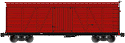 1100 Series 36' Fowler Wood Boxcar